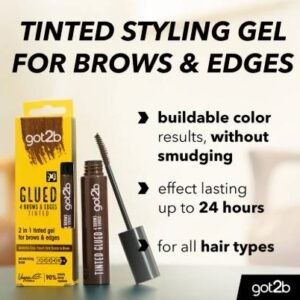 GOT2B Glued 4 Brows & Edges in Tinted Brown