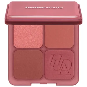 HUDA BEAUTY BLUSH FILTER BLURRING BLUSHLIGHTERS PALETTE IN STRAWBERRY LATE